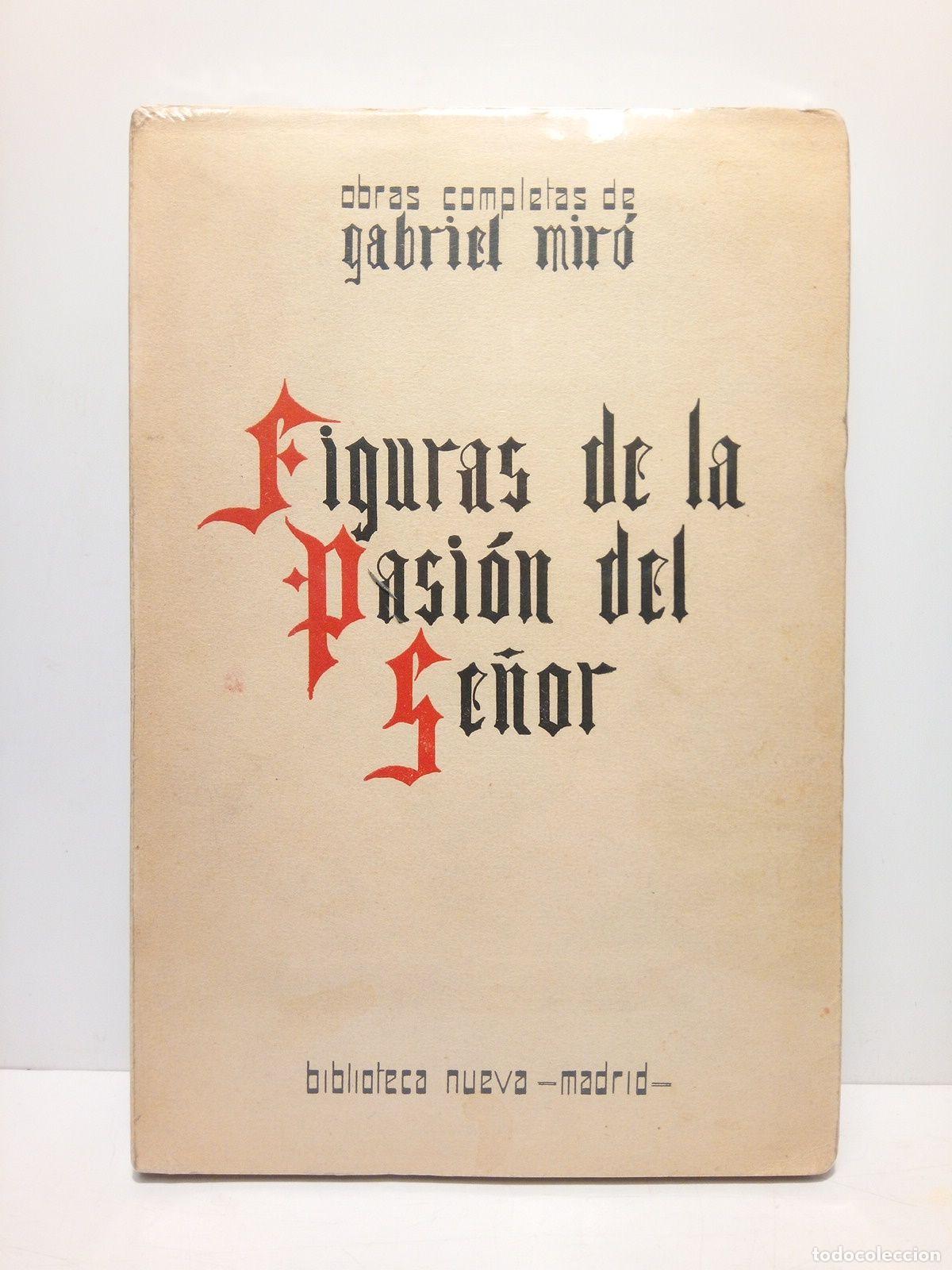 Libros: MIRO, Gabriel - Figuras de la Pasi&oacute;n del Se&ntilde;or - Foto 1