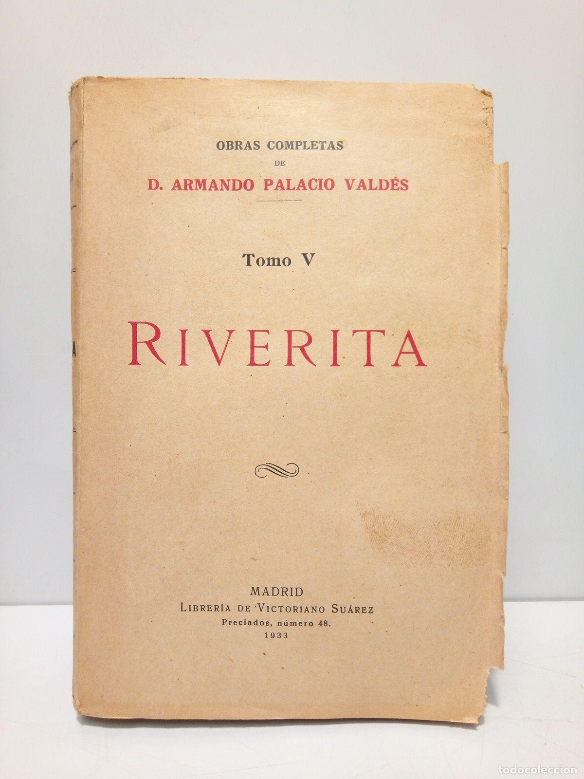 Libros: PALACIO VALDES, Armando - Riverita - Foto 1