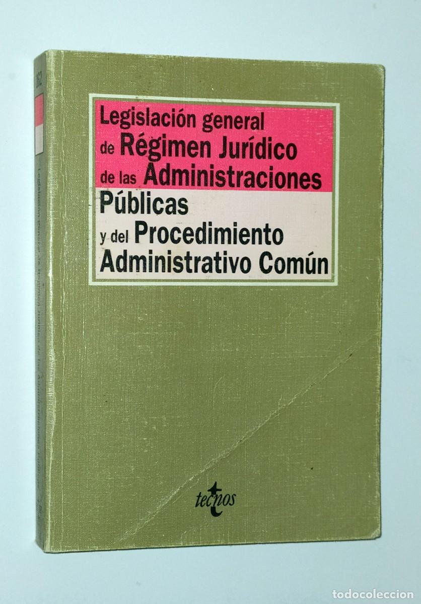 Libros: LIBRO DE ESTUDIOS: LEGISLACION GENERAL DE REGIMEN JURIDICO - Foto 1