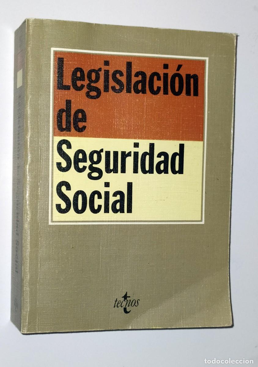 Libros: LIBRO DE ESTUDIOS: LEGISLACION DE SEGURIDAD SOCIAL - Foto 1