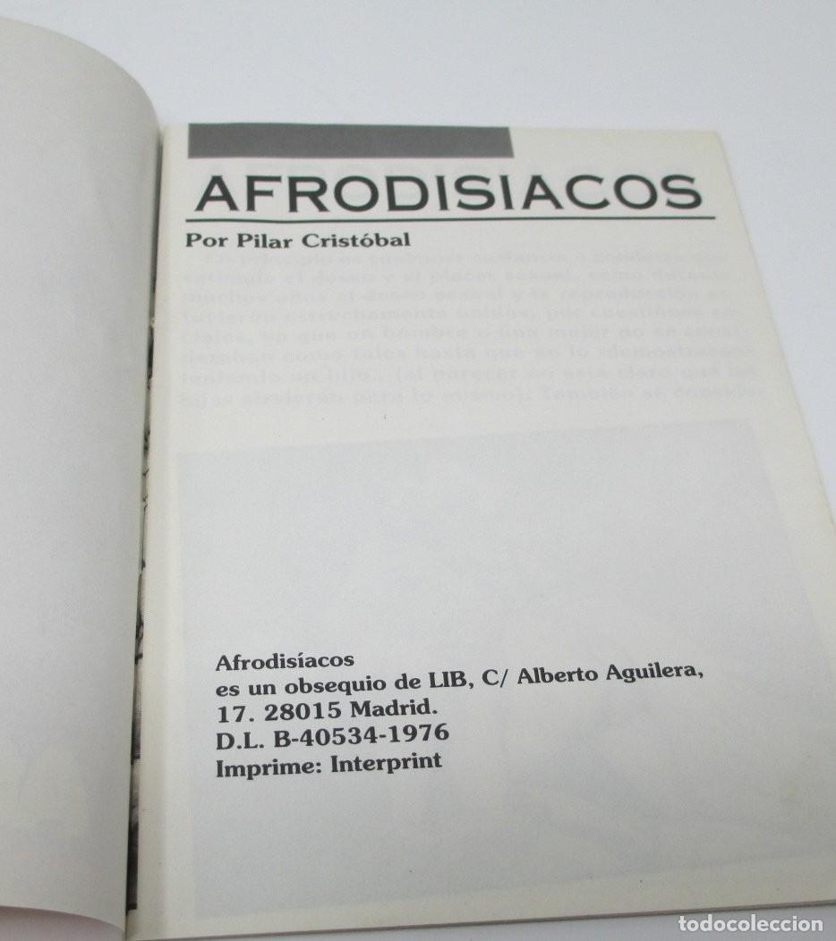 Libros: Librito de Afrodis&iacute;acos de Lib - 1976 - Foto 3