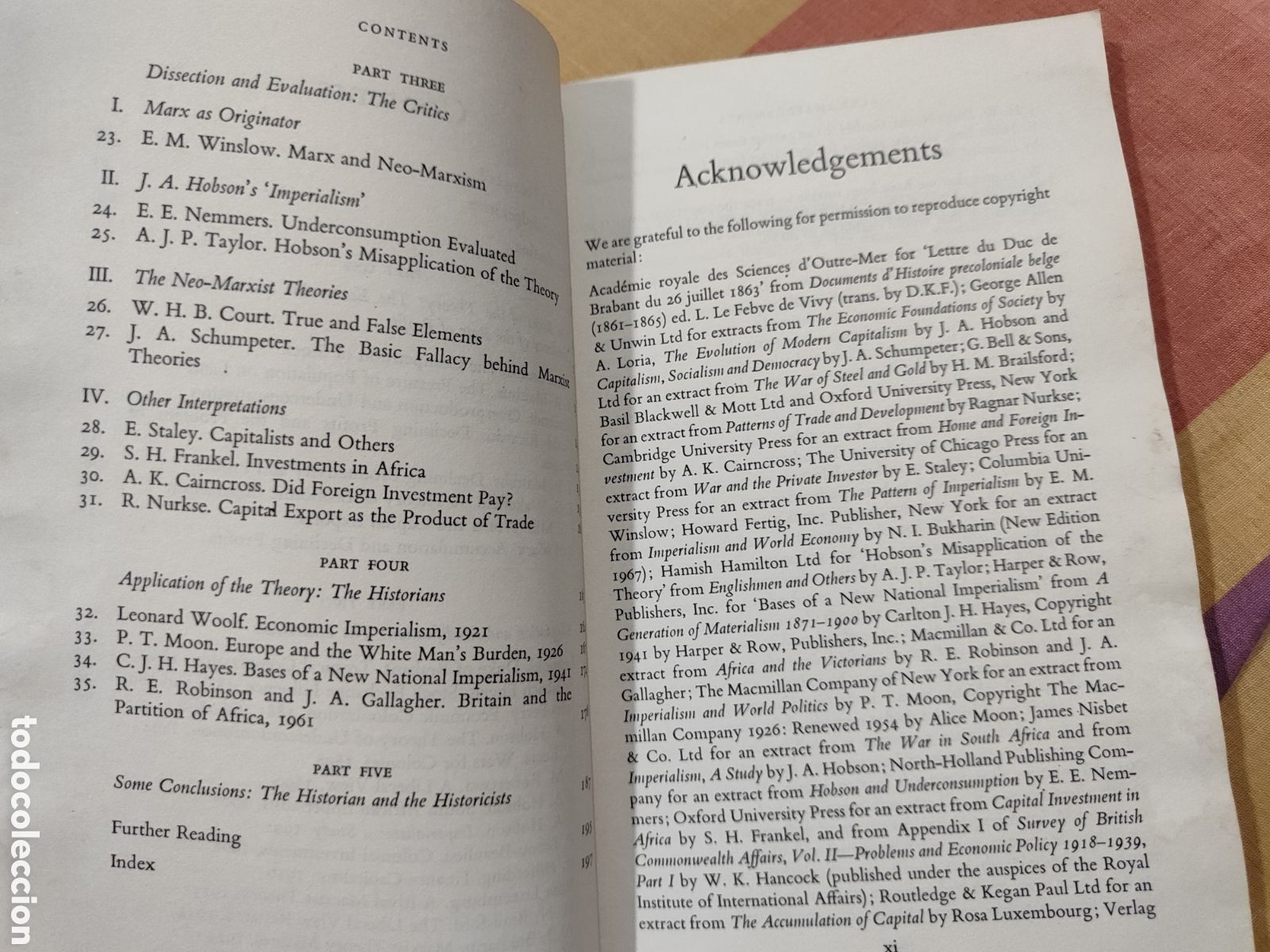 Libros: ANTIGUO LIBRO CAPITALISMO E IMPERIALISMO EN INGL&Eacute;S - Foto 5