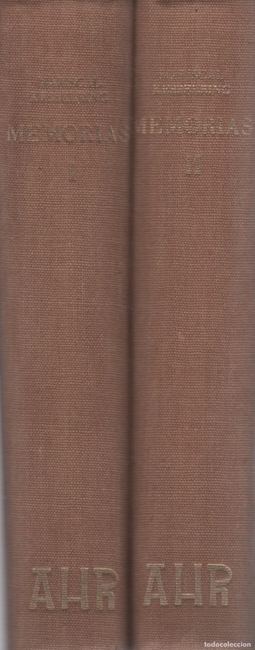 Libros: Memorias. Tomos I, II - Kesselring, A. - Foto 1