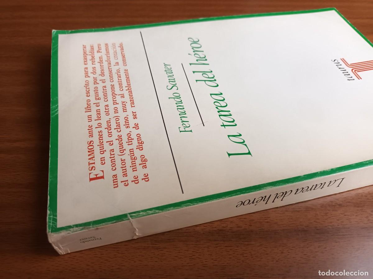 Libros: La tarea del h&eacute;roe ~ Fernando Savater - Foto 3