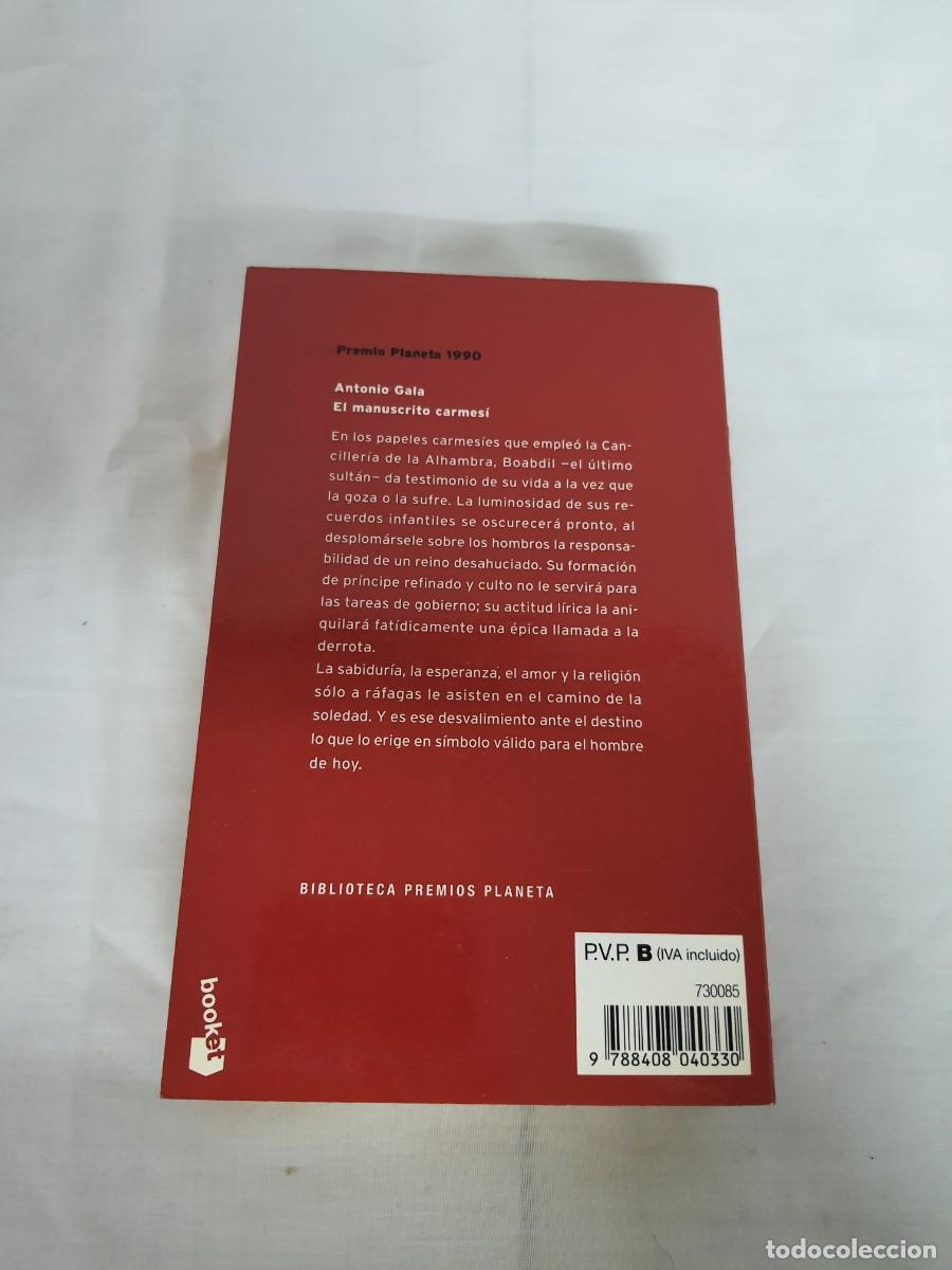Libros: EL MANUSCRITO CARMES&Iacute; 3 - Foto 3