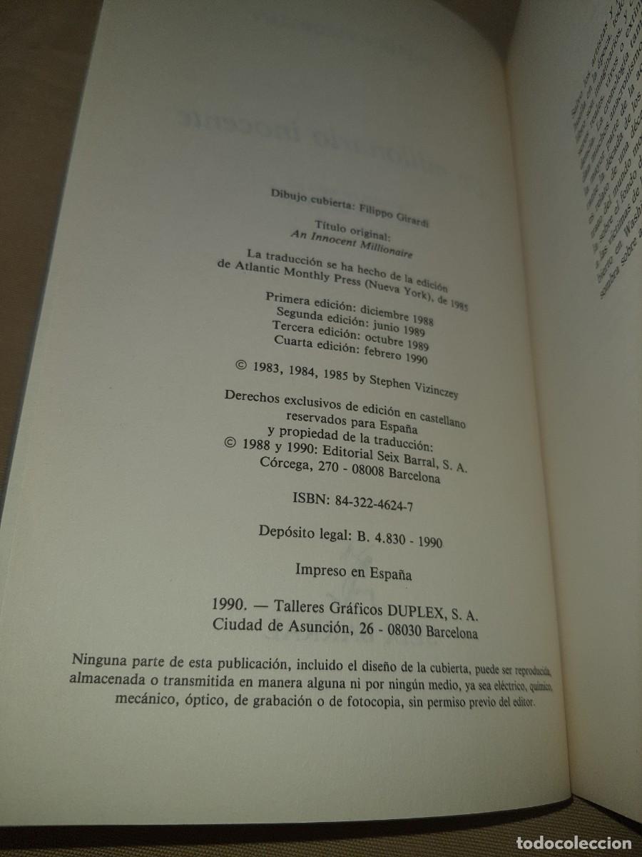 Libros: INVITADA DE HONOR IRVING WALLACE - Foto 5