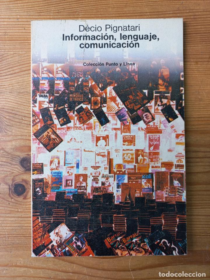 Libros: D&eacute;cio Pignatari - Informaci&oacute;n, lenguaje, comunicaci&oacute;n - Foto 1