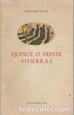 Libros: QUINCE O VEINTE SOMBRAS - SANCHEZ-SILVA - Foto 1