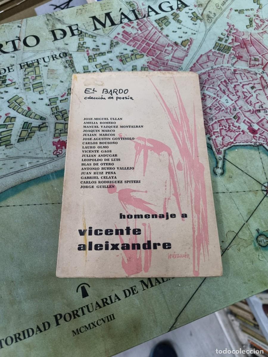 Libros: HOMENAJE A VICENTE ALEIXANDRE (Varios)