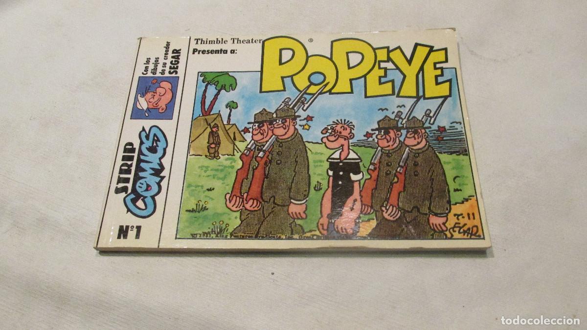 Libros: Libro de vi&ntilde;etas de Popeye. - STRIP COMICS POPEYE N&ordm; 1- 1990 - Foto 1