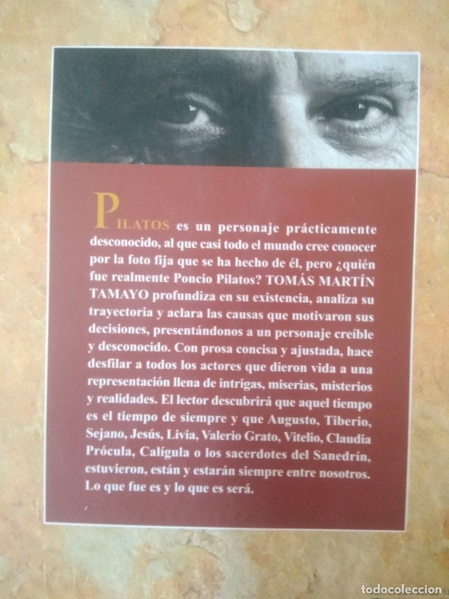 Libros: Libro El Enigma de Poncio Pilatos- Tomas Martin Tamayo - Foto 4