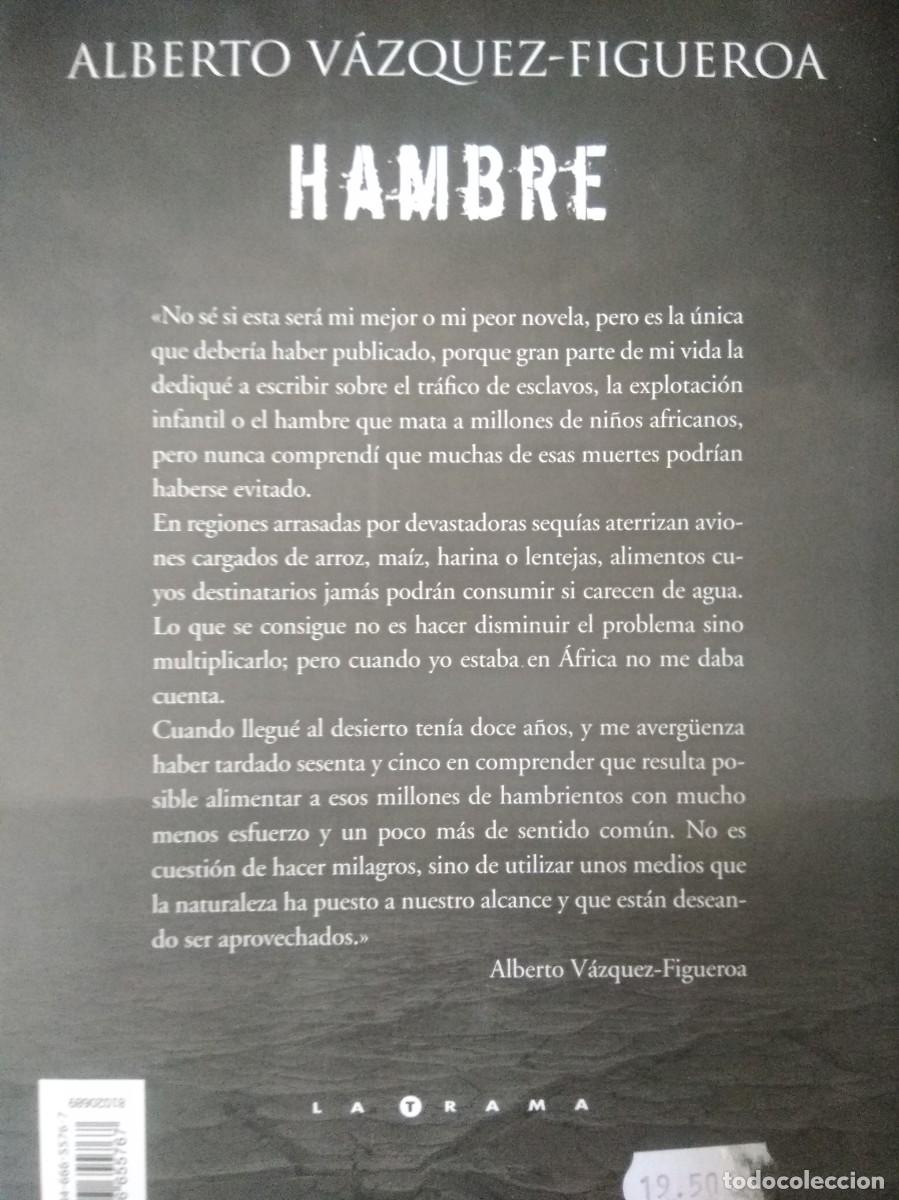 Libros: Libro Hambre- Alberto Vazquez - Figueroa - Foto 5