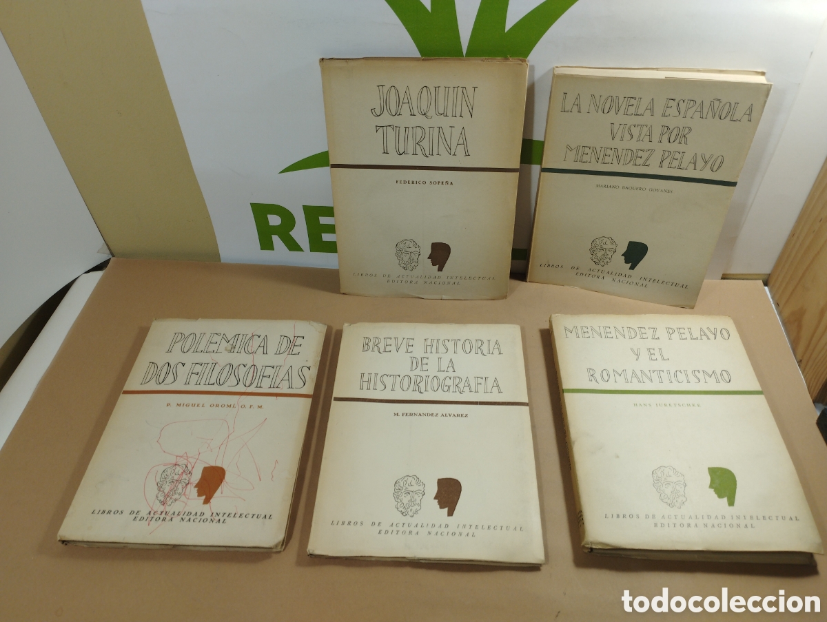 Libros: Libros de actualidad intelectual. Editora nacional. 5 tomos. - Foto 1