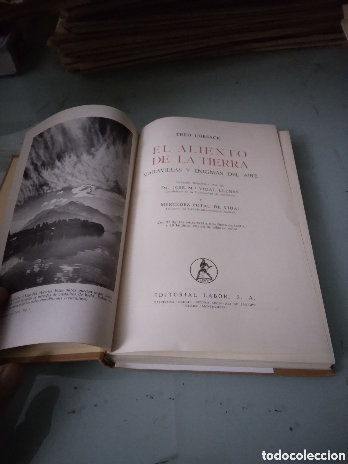 Libros: Theo Lobsack, El aliento de la tierra, Labor - Foto 2