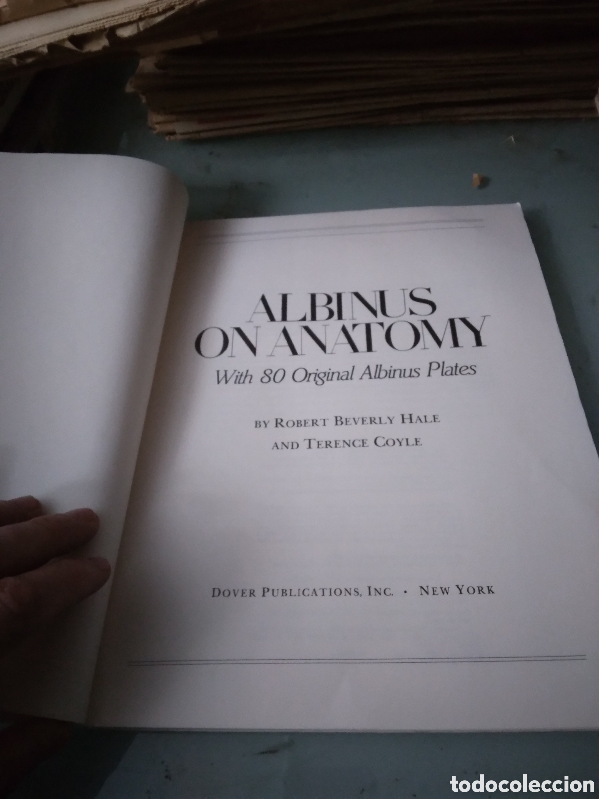 Libros: Albinus on Anatom&iacute;a, Robert Beverly Hale,Dover publications - Foto 2