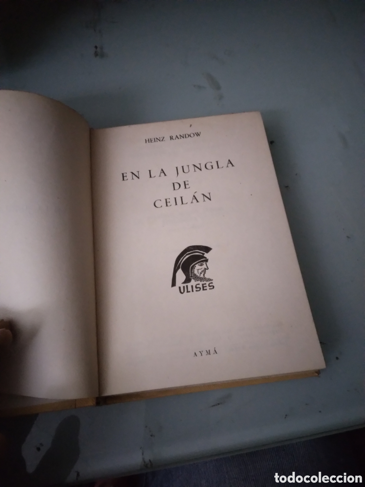 Libros: Heinz Randow, En la jungla de Ceilan, Ayma - Foto 2