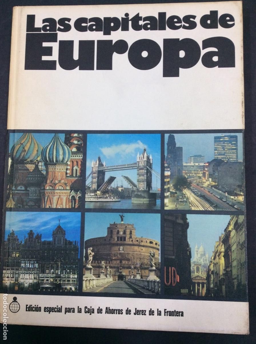 Libros: LAS CAPITALES DE EUROPA - ROLAND GOOK - Foto 1