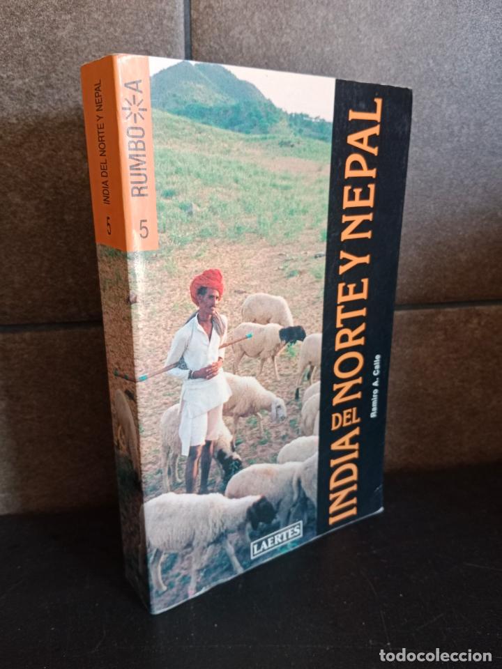 Libros: Rumbo a India del Norte y Nepal. Ramiro Calle. - Foto 1