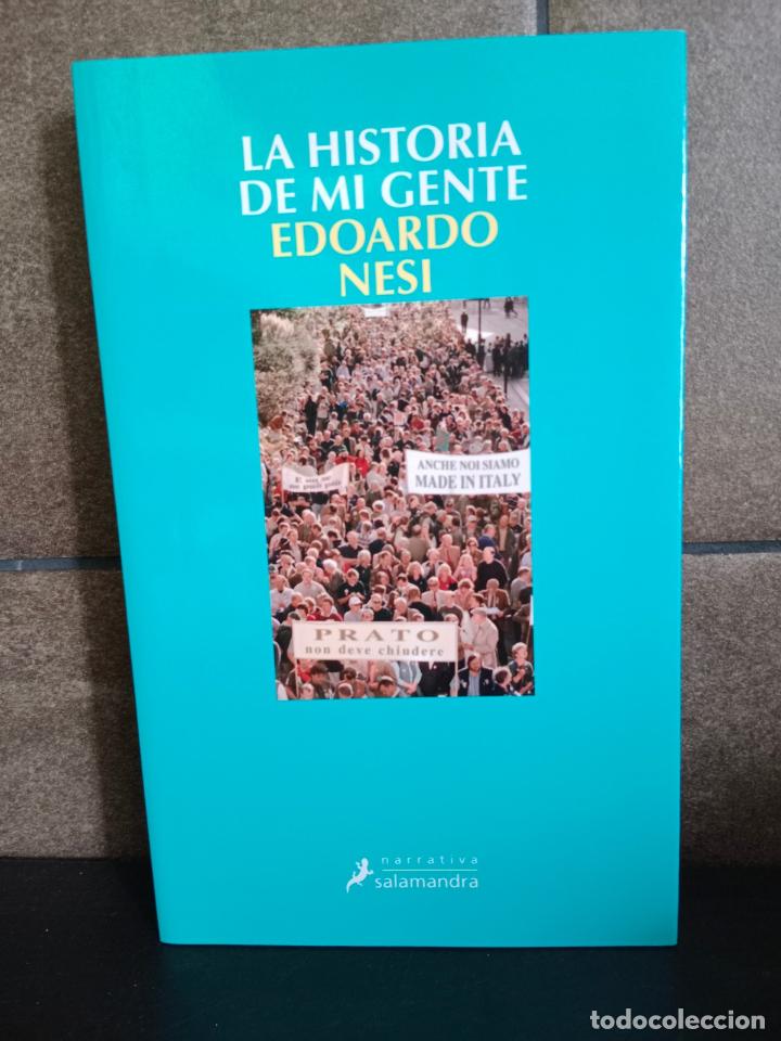 Libros: La historia de mi gente. Edoardo Nesi. - Foto 1