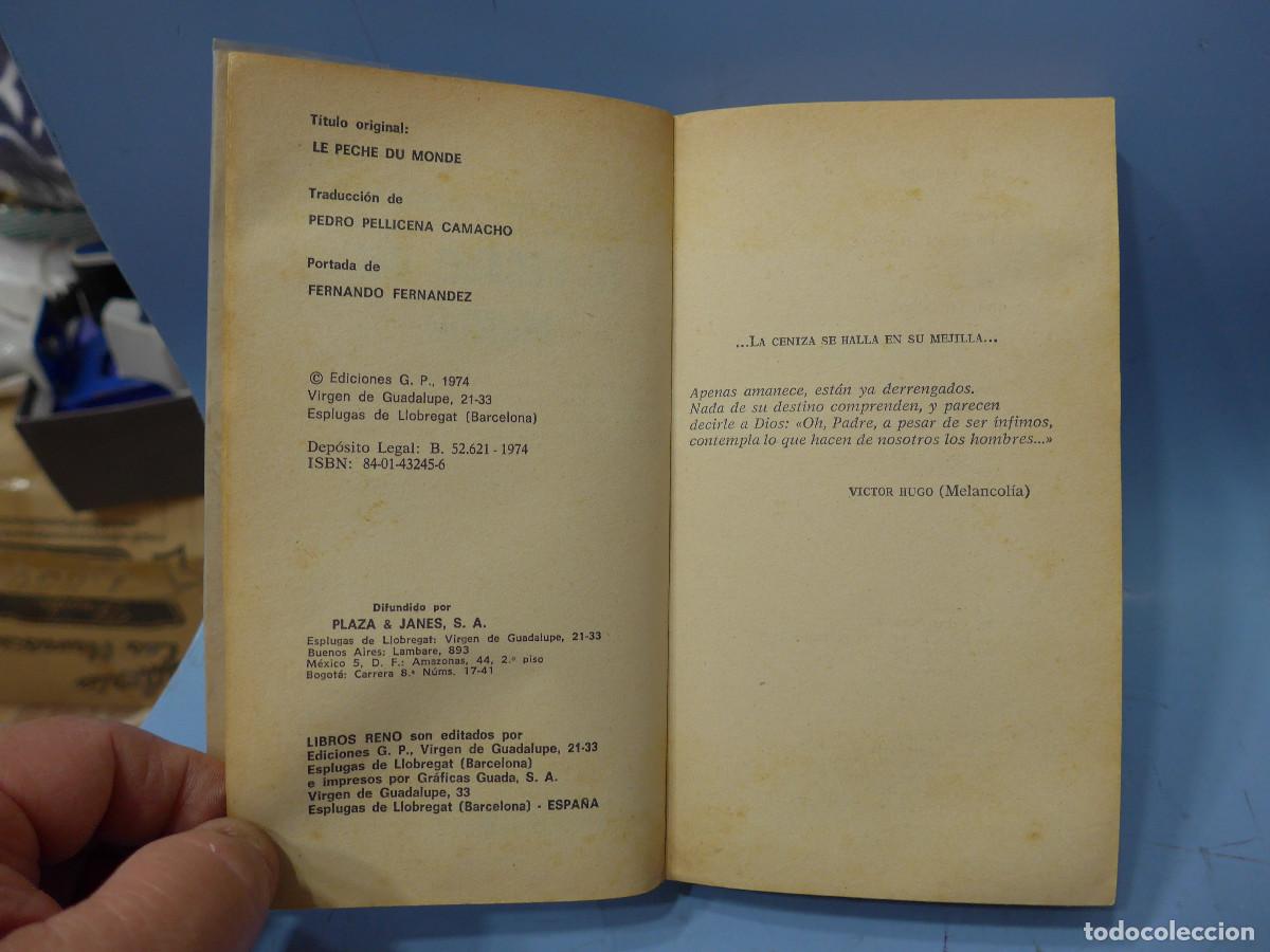 Libros: EL PECADO DEL MUNDO - MAXENCE VAN DER MEERSCH - EDICIONES G. P. - Foto 5