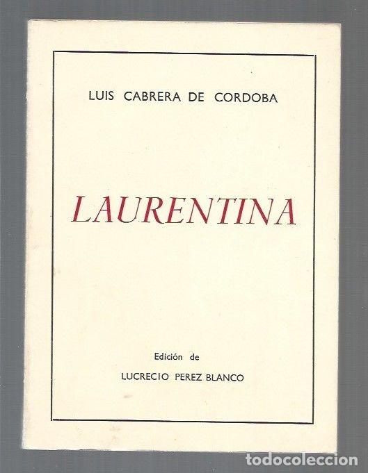 Libros: LAURENTINA - CABRERA DE CORDOBA, LUIS - Foto 1