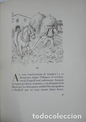 Libros: L&acute;escanyapobres, novel.la. NARCIS OLLER. Ejemplar numerado - OLLER, NARCIS - Foto 4