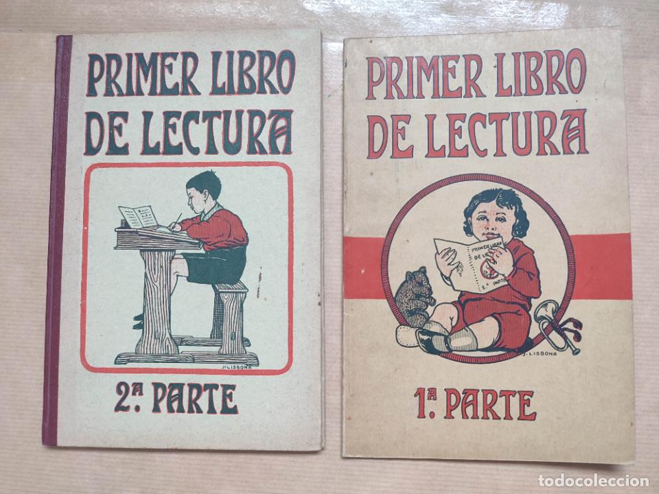 Libros: PRIMER LIBRO DE LECTURA ( 2 PARTES). IMPECABLE ESTADO 1930. - ��. - Foto 1