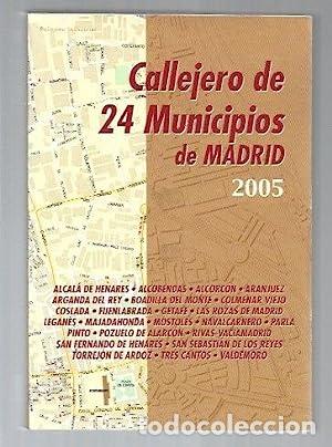 Livres: CALLEJERO DE 24 MUNICIPIOS DE MADRID 2005