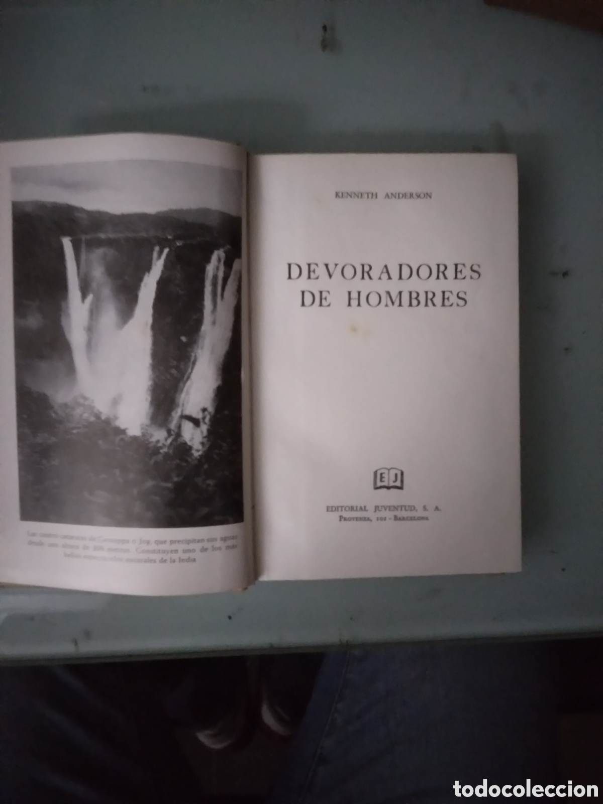Libros: Kenneth Anderson, Devoradores de hombres, Ed Juventud - Foto 2