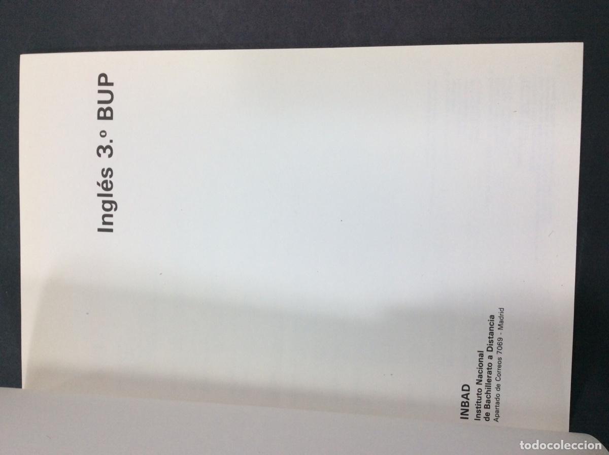 Libros: Ingl&eacute;s. BUP 3&ordm; - VV.AA instituto de bachillerato a distancia - Foto 2