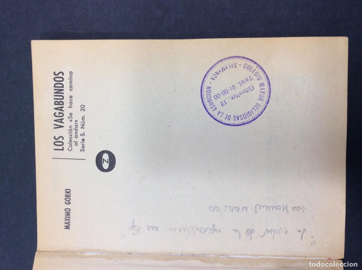 Libros: Los vagabundos. GORKI, M&aacute;ximo. 3&ordf; Ed. Editorial Zero. Madrid 1976. - Foto 2