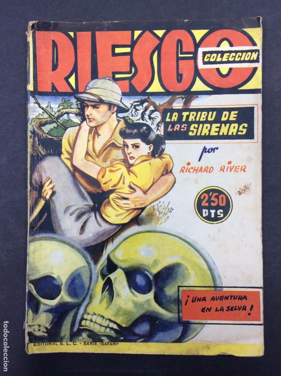 Livres: Riesgo 1 la tribu de las sirenas, Selecciones literarias y Cientificas. Colecci&oacute;n A.T.