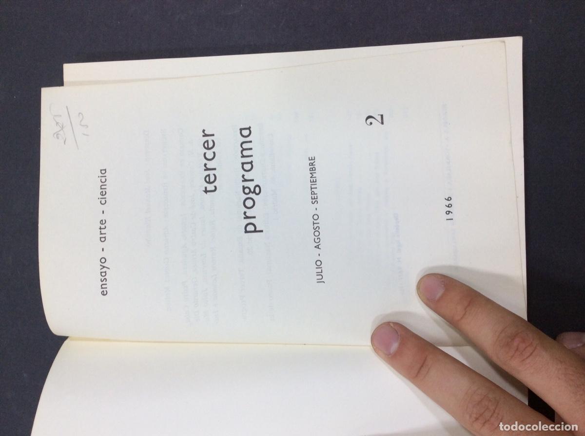Libros: TERCER PROGRAMA 2/ENSAYO ARTE Y CIENCIA - Foto 2