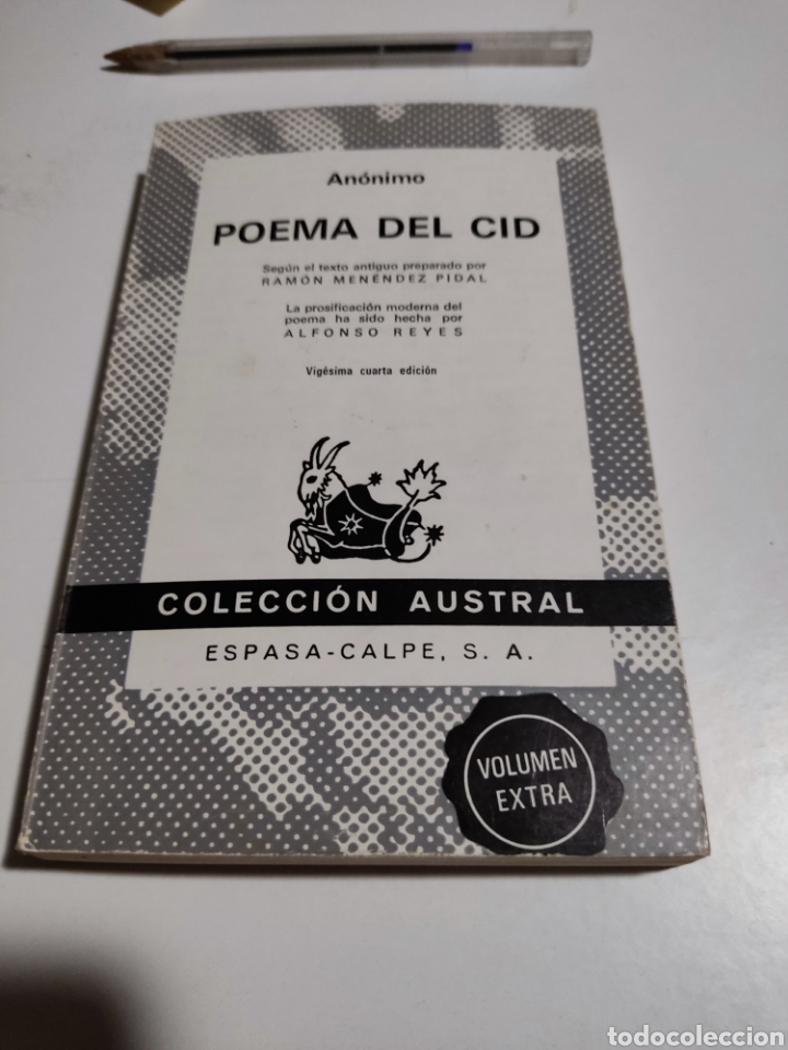 Libros: Libro poema del Cid, colecci&oacute;n austral - Foto 1