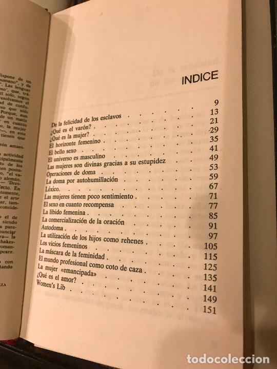 Libros: El var&oacute;n domado. Esther Vilar. - Foto 3
