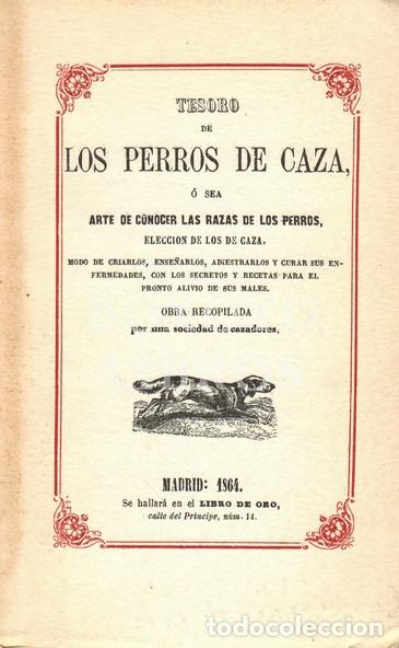 Libros: Tesoro de los perros de caza - Foto 1