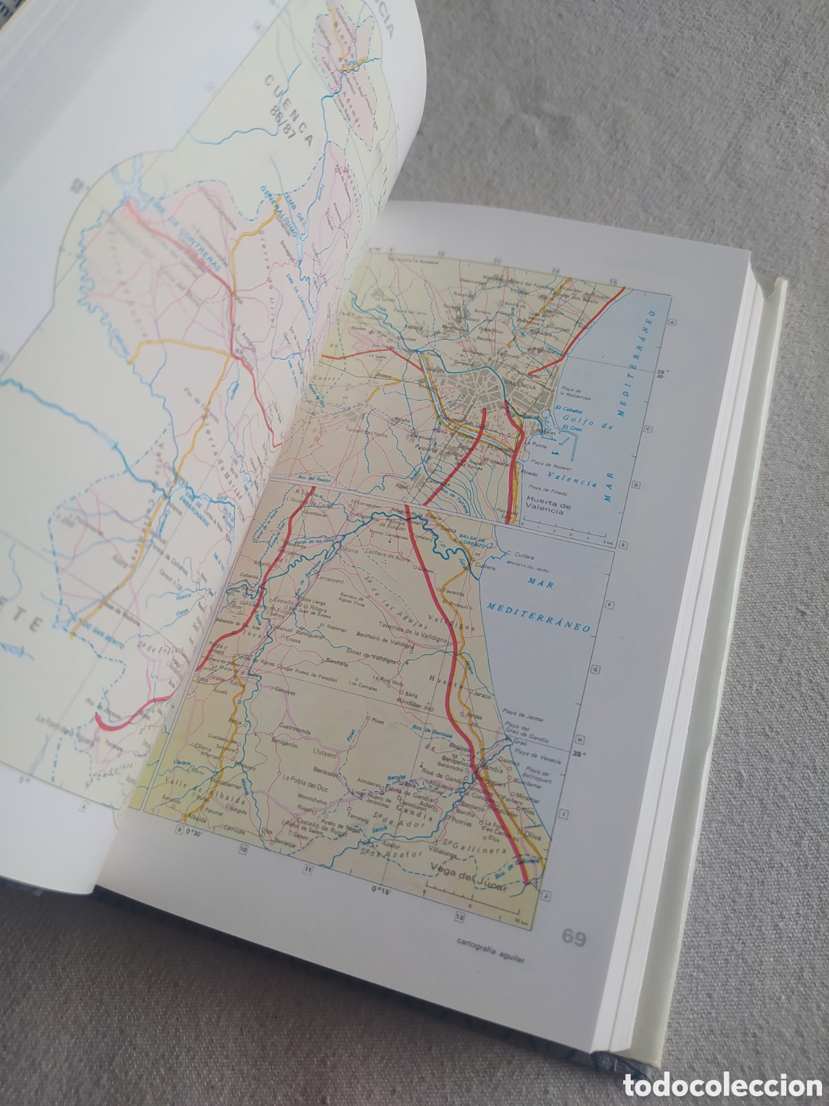 Libros: El libro Aguilar - atlas de Espa&ntilde;a - Foto 2