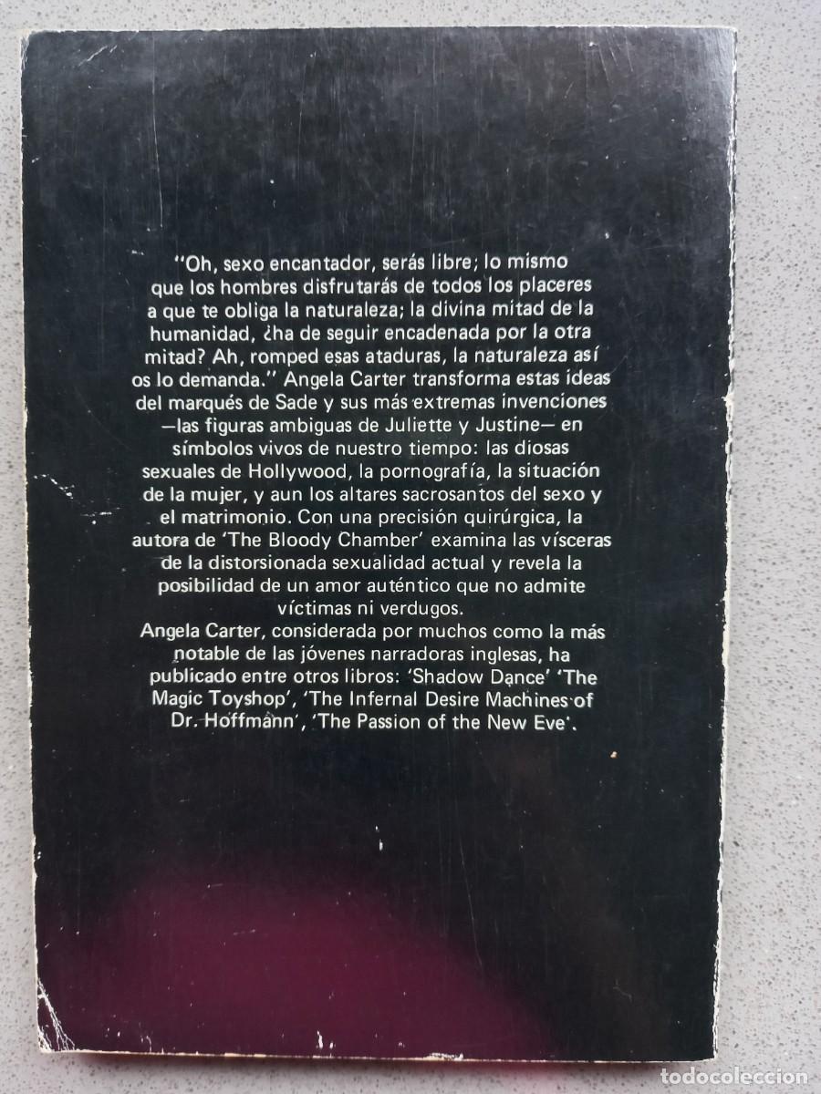 Libros: LA MUJER SADIANA - ANGELA CARTER - ED. EDHASA - 1981 - Foto 2