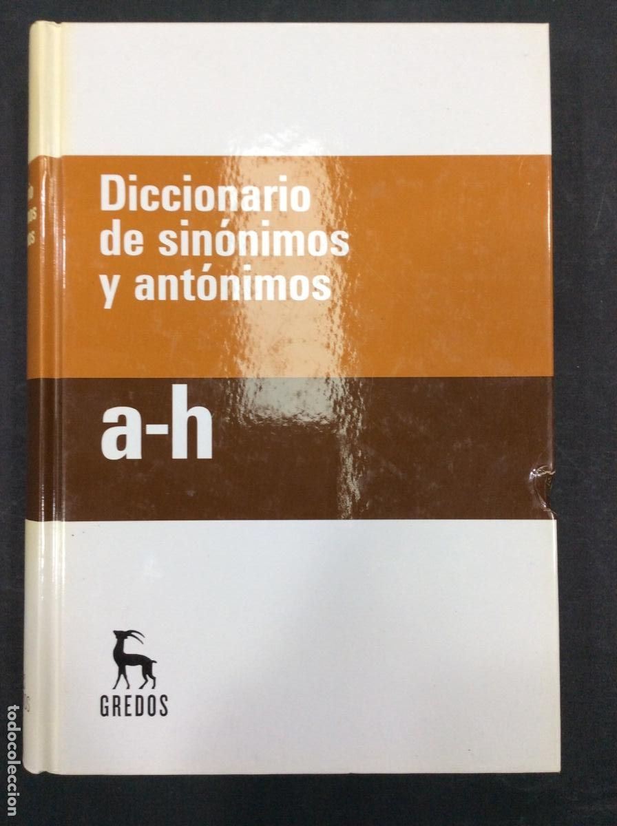 Libros: Diccionario de sinonimos y antonimos. A-h - Foto 1