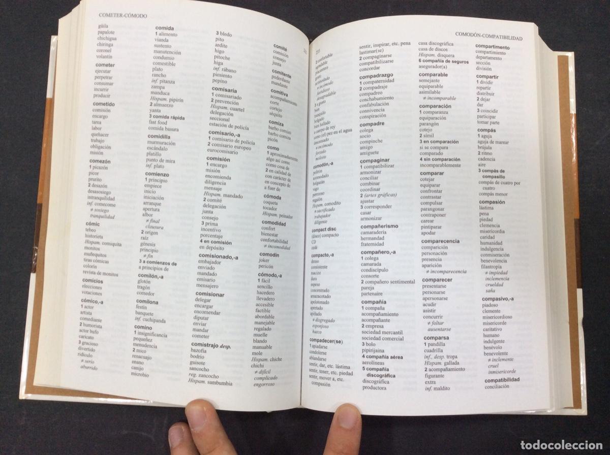 Libros: Diccionario de sinonimos y antonimos. A-h - Foto 3