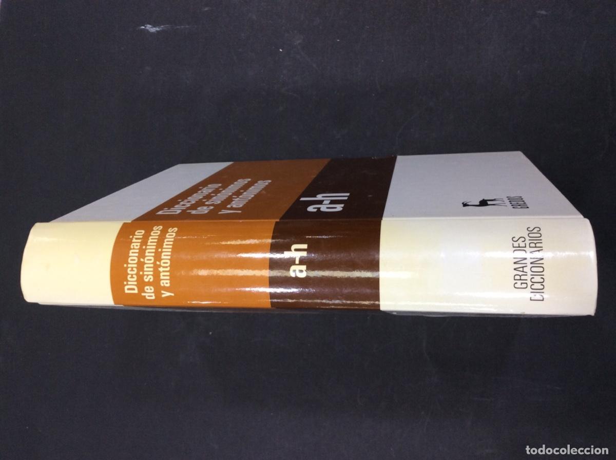 Libros: Diccionario de sinonimos y antonimos. A-h - Foto 4