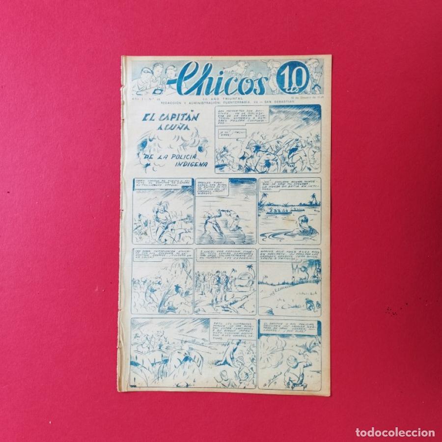Libros: Chicos. A&ntilde;o 1, n&ordm; 32. 12 de octubre de 1938. - - Foto 1