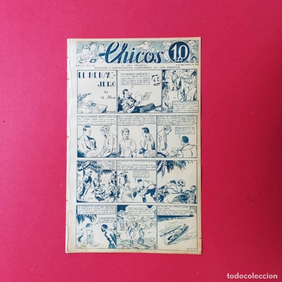 Livros em segunda m&atilde;o: Chicos. A&ntilde;o 1, n&ordm; 36. 9 de noviembre de 1938. -