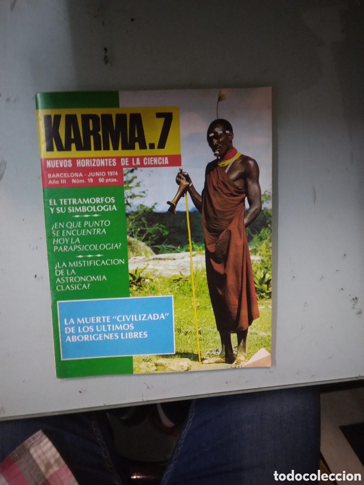 Libros: Karma 7, 19, junio 1974 - Foto 1