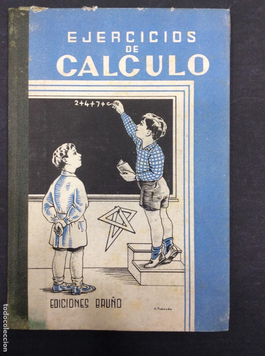 Libros: Libro antiguo de Ejercicios de C&aacute;lculo. Ediciones Bru&ntilde;o - Foto 1