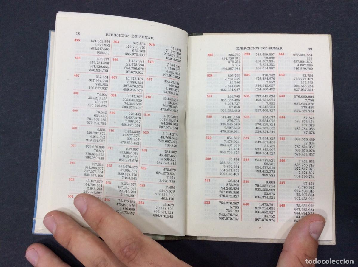 Libros: Libro antiguo de Ejercicios de C&aacute;lculo. Ediciones Bru&ntilde;o - Foto 3