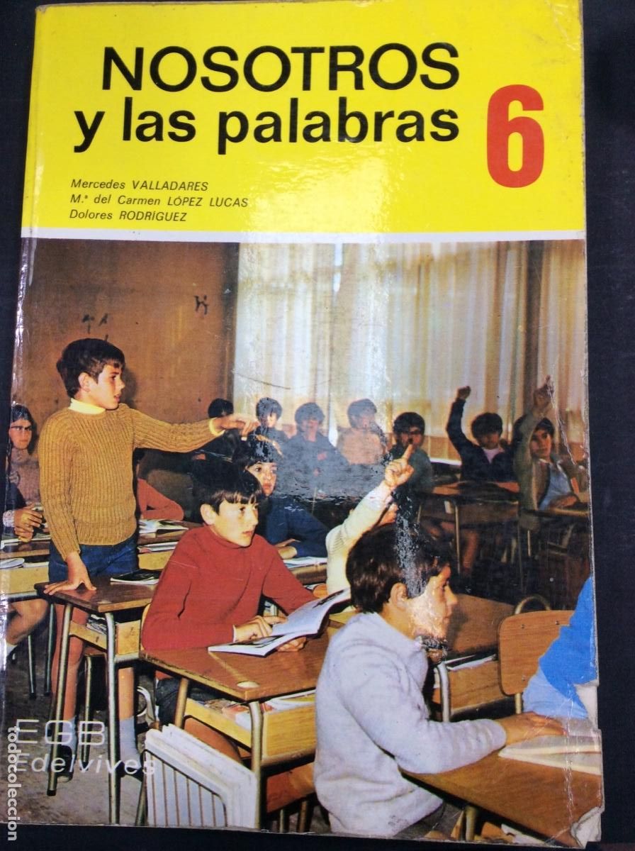 Libros: NOSOTROS Y LAS PALABRAS 6 EGB - EDELVIVES - Foto 1