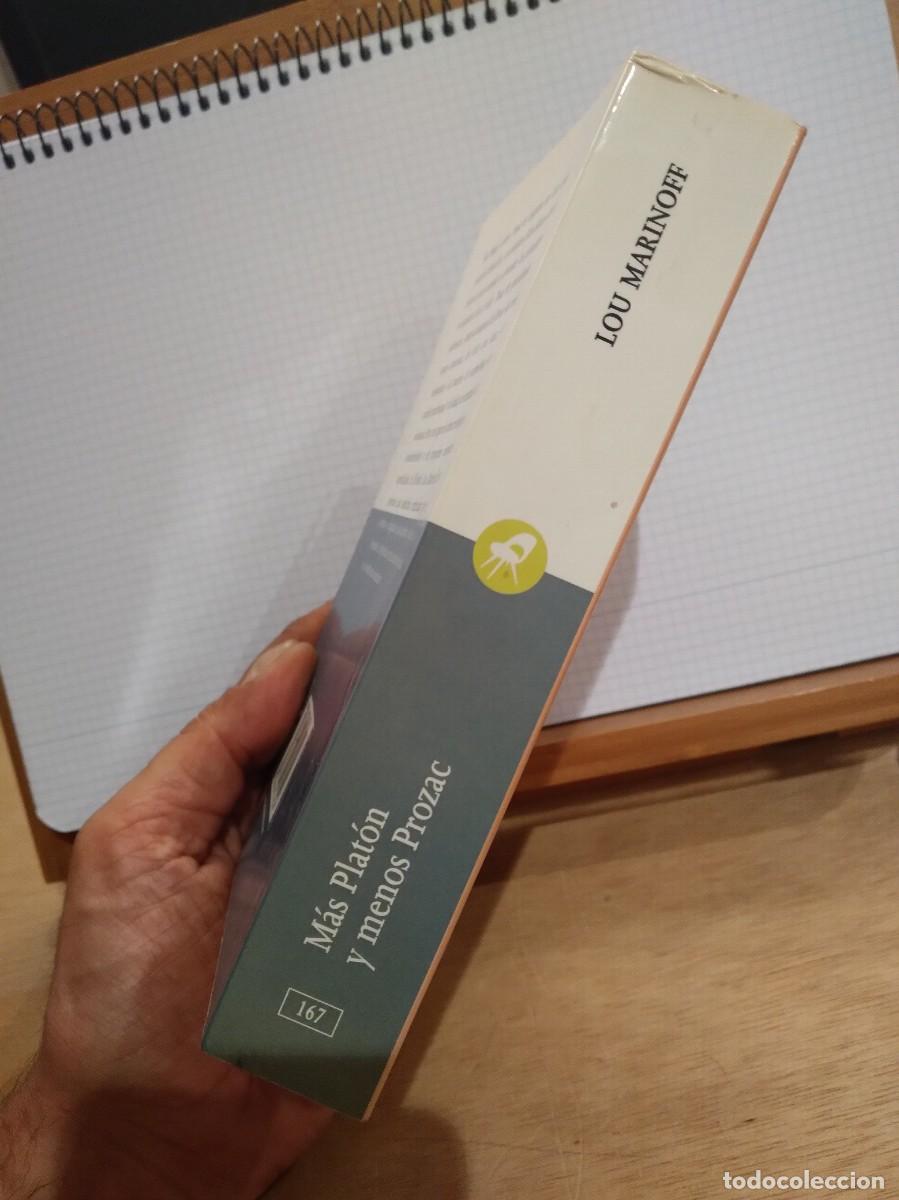 Libros: M&aacute;s Plat&oacute;n y Menos Prozac-Lou Marinoff-Libro- - Foto 2