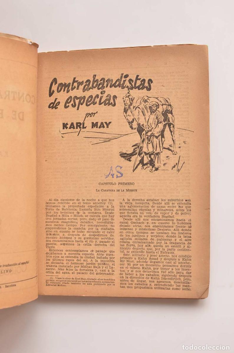Libros: Contrabandistas de especias - MAY, Karl - Foto 3