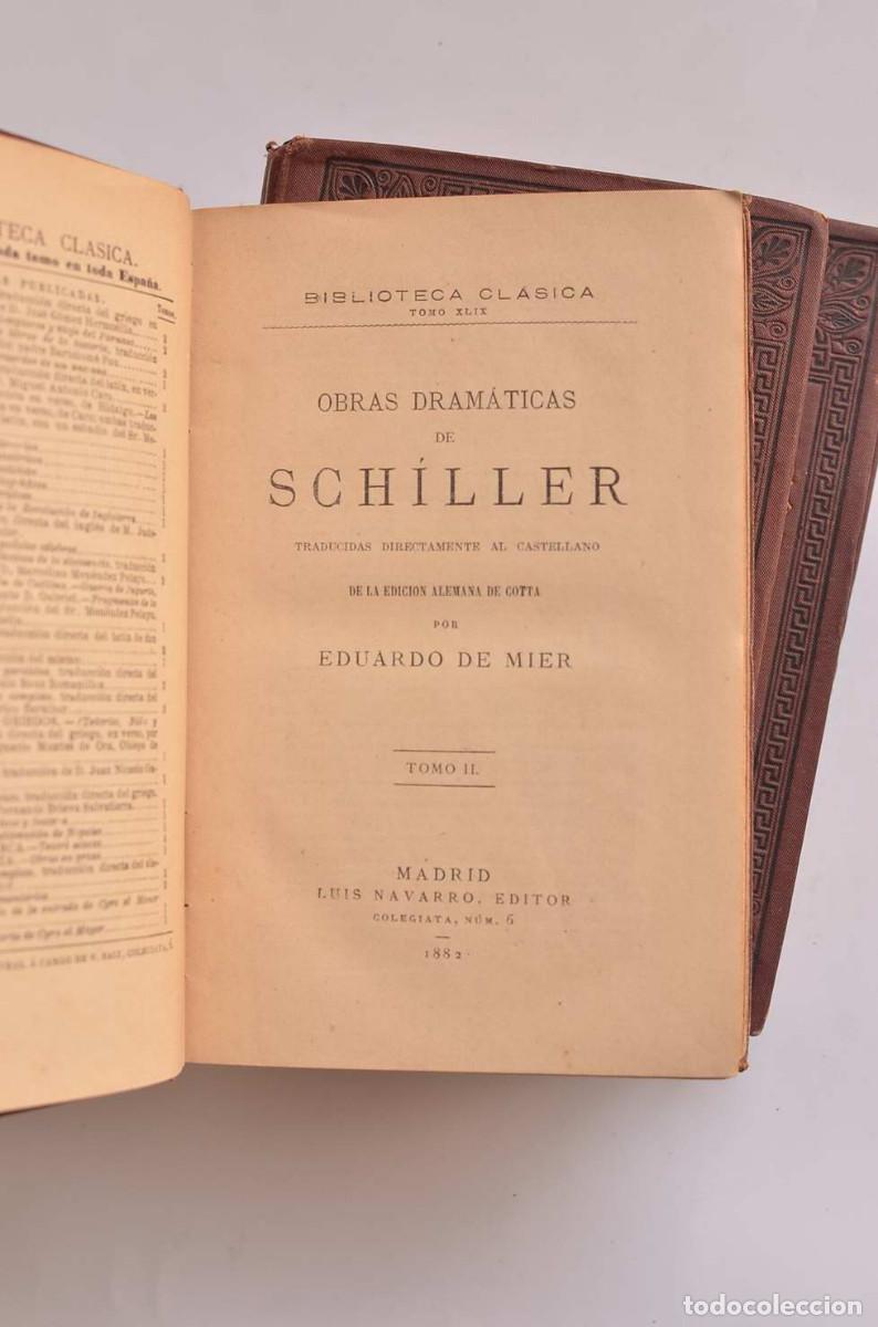 Libros: Schiller. Teatro completo - SCHILLER, Friedrich - Foto 6